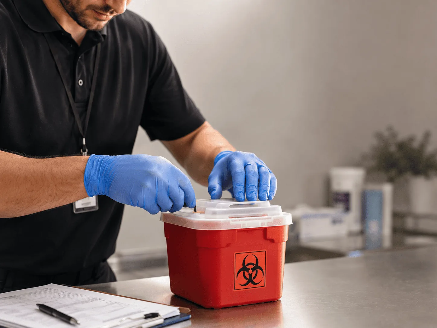 Why choose Sharps Waste Disposal in Neffs, OH